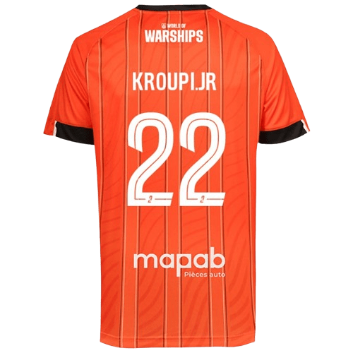 Eli Junior Kroupi FC Lorient 2024/25 Home Jersey