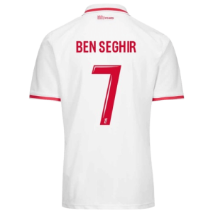 Eliesse Ben Seghir AS Monaco 2024/25 Home Jersey