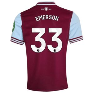 Emerson Palmieri West Ham 2024/25 Home Jersey