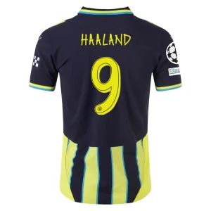 Erling Haaland Manchester City 2024/25 Authentic UCL Away Jersey
