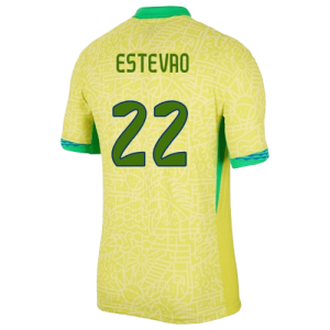 Estêvão Brazil 2024/25 Home Jersey
