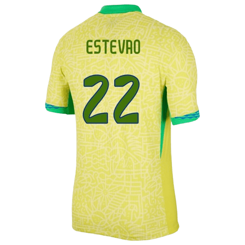 Estêvão Brazil 2024/25 Home Jersey