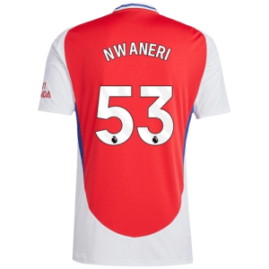 Ethan Nwaneri Arsenal 2024/25 Home Jersey