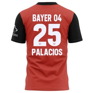 E x equiel Palacios Bayer Leverkusen 2024/25 Home Jersey