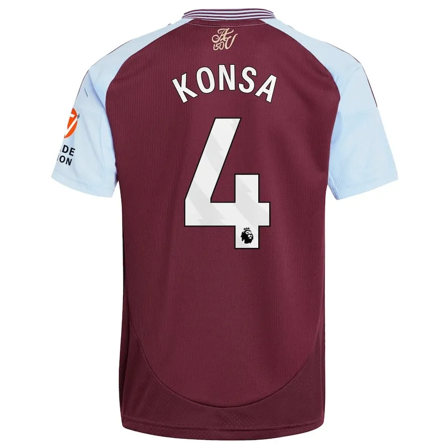 Ezri Konsa Aston Villa 2024/25 Home Jersey