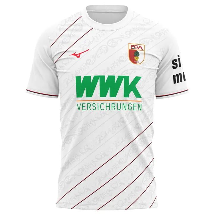 Ruben Vargas Augsburg 2024/25 Home Jersey - Image 2