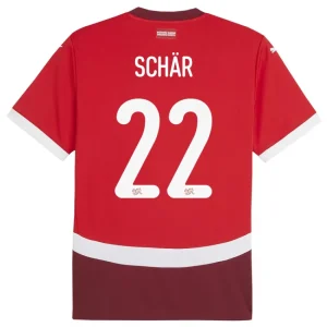 Fabian Schär Switzerland 2024/25 Home Jersey