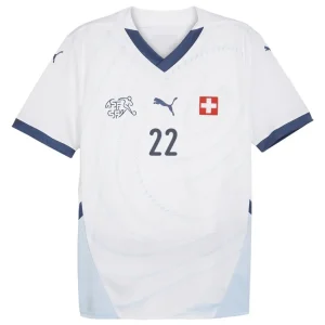 Fabian Schär Switzerland 2024/25 Away Jersey