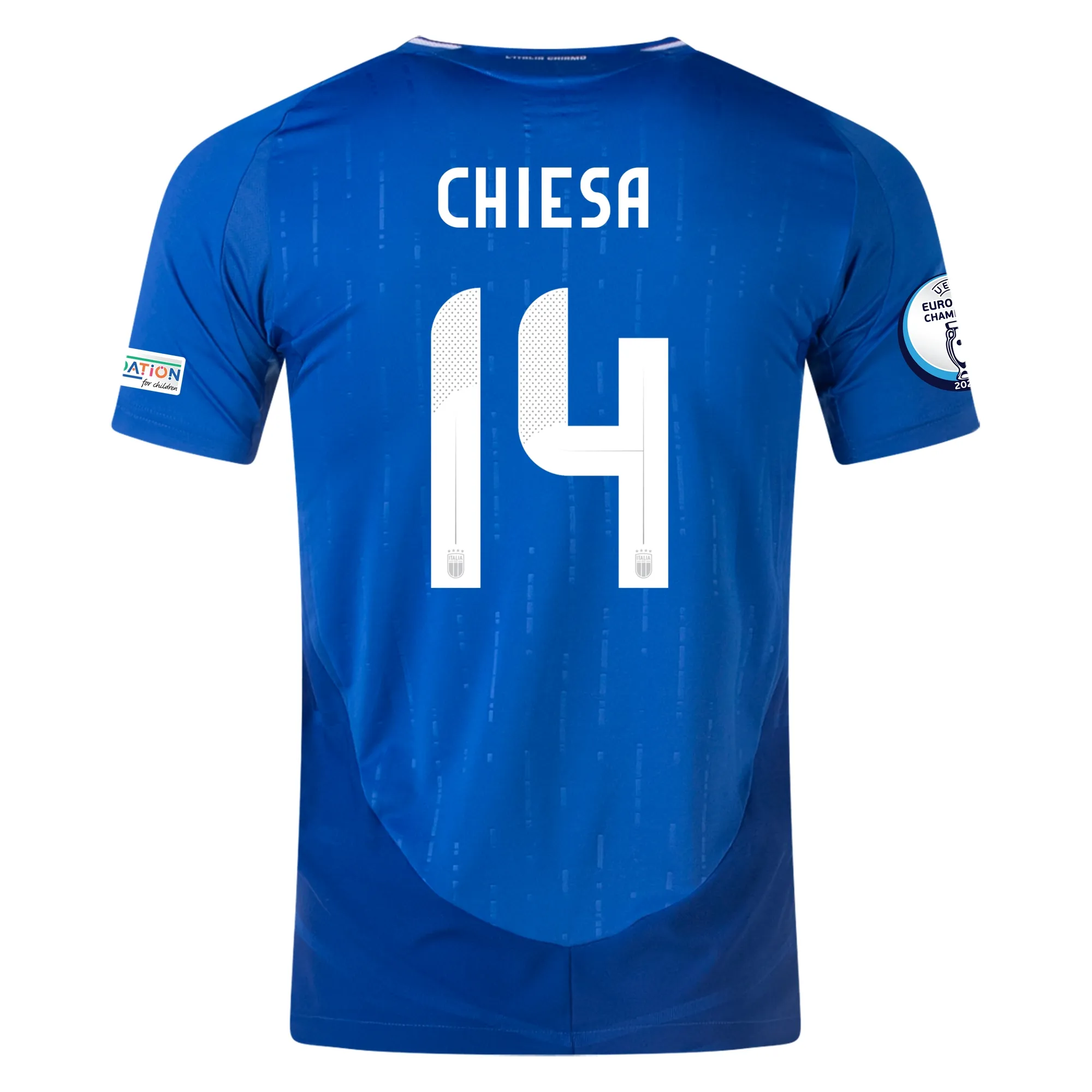 Federico Chiesa Italy 2024/25 Authentic Home Jersey