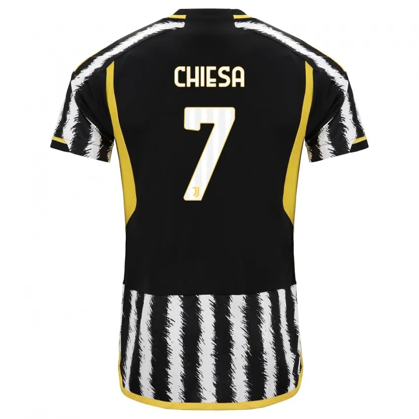Federico Chiesa Juventus 23/24 Home Jersey