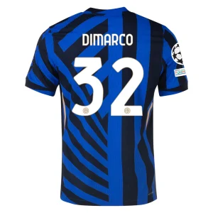 Federico Dimarco Inter Milan 2024/25 Authentic UCL Home Jersey