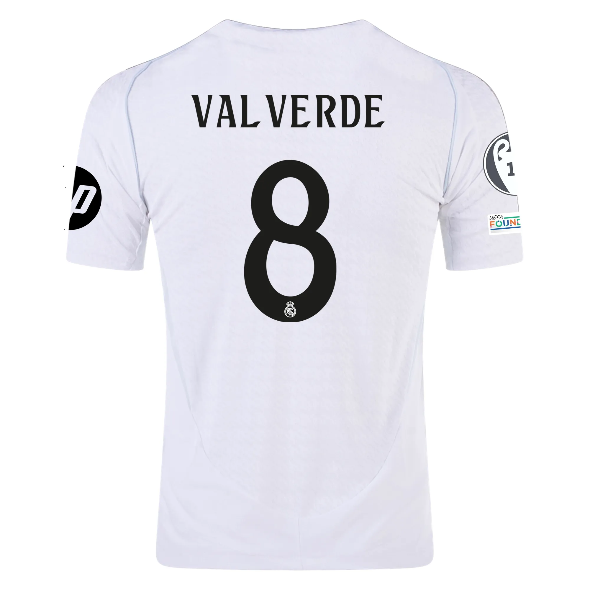 Federico Valverde Real Madrid 2024/25 Authentic Home Jersey