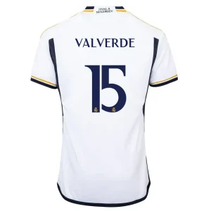 Federico Valverde Real Madrid 23/24 Home Jersey