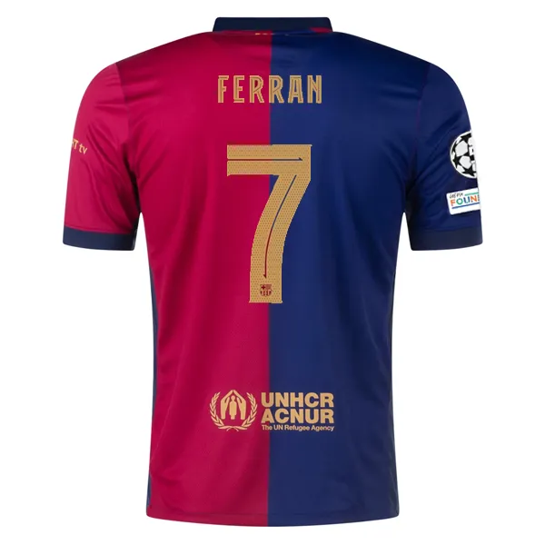 Ferran Torres Barcelona 2024/25 Home Jersey