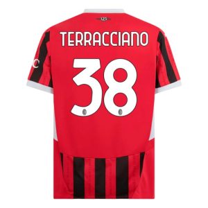 Filippo Terracciano AC Milan 2024/25 Home Jersey