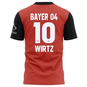 Florian Wirtz Bayer Leverkusen 2024/25 Home Jersey