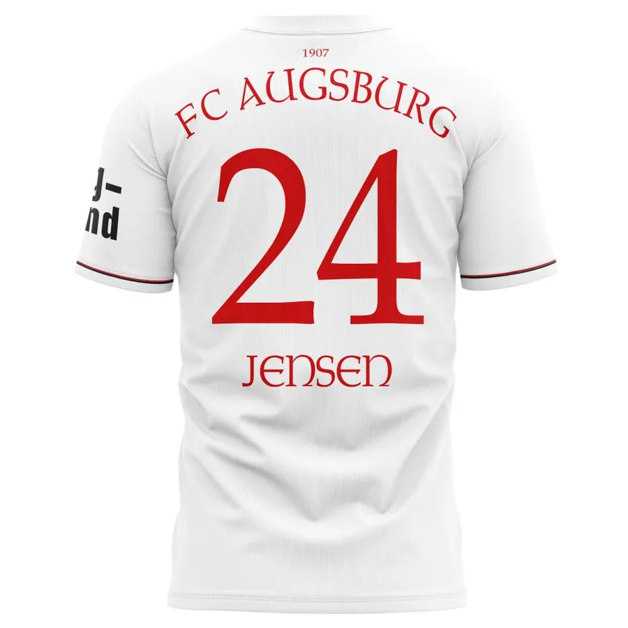 Fredrik Jensen Augsburg 2024/25 Home Jersey