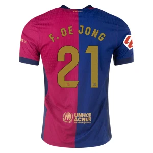 Frenkie De Jong Barcelona 2024/25 Authentic Home Jersey