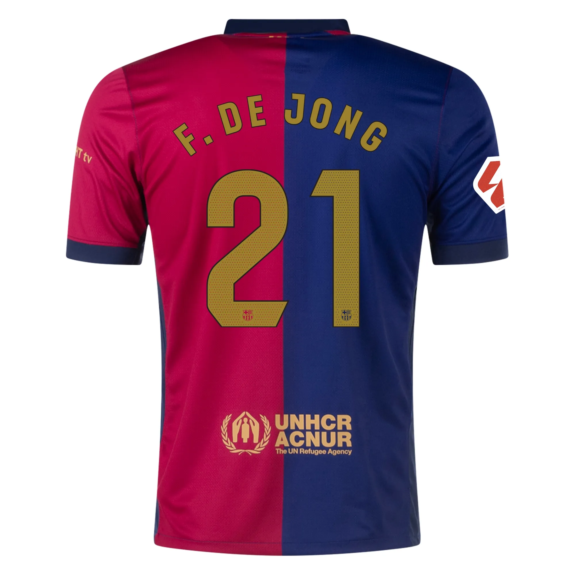 Frenkie De Jong Barcelona 2024/25 Home Jersey