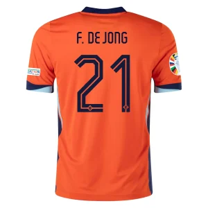 Frenkie De Jong Netherlands 2024/25 Home Jersey