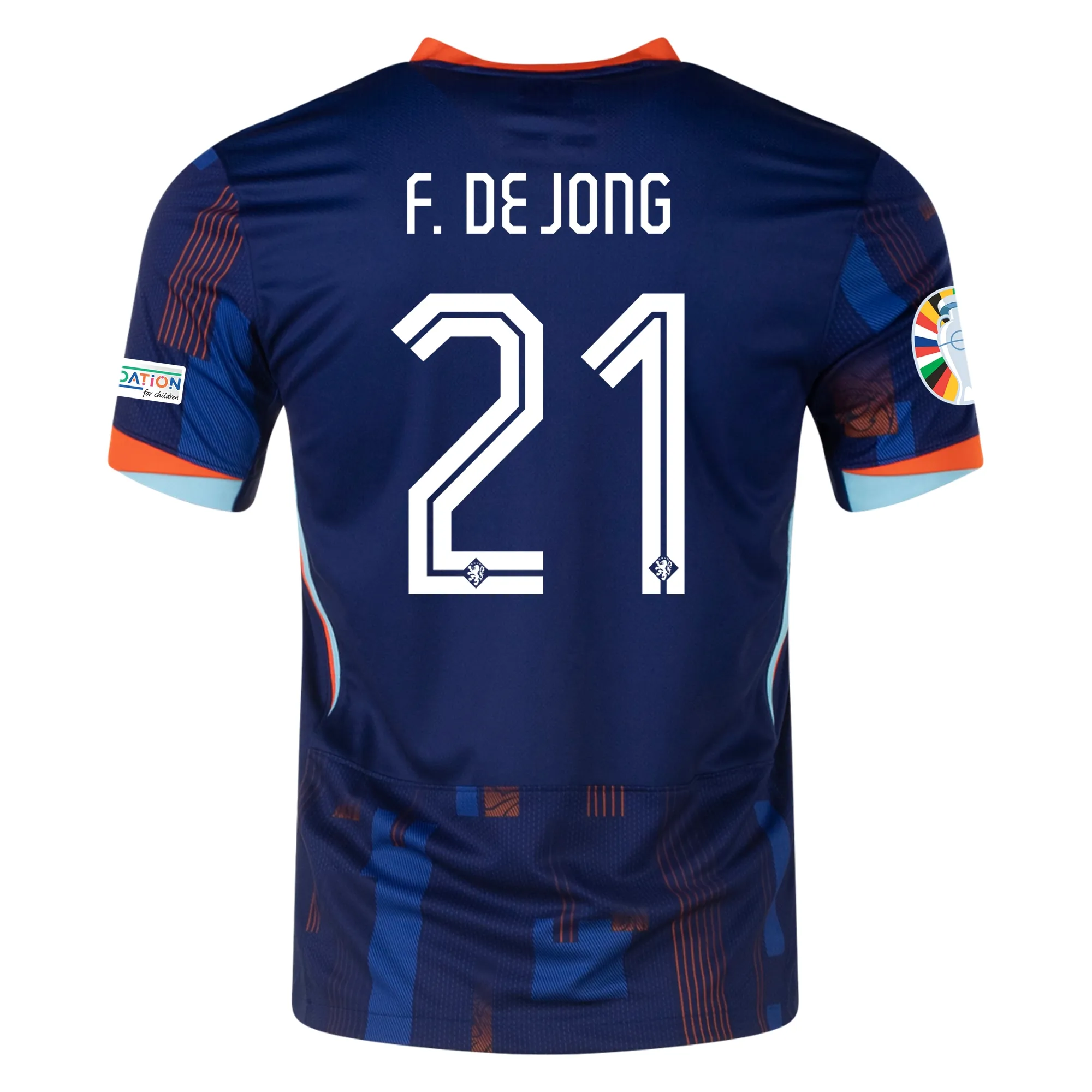Frenkie de Jong Netherlands 2024/25 Away Jersey