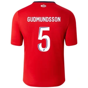 Gabriel Gudmundsson Lille OSC 2024/25 Home Jersey