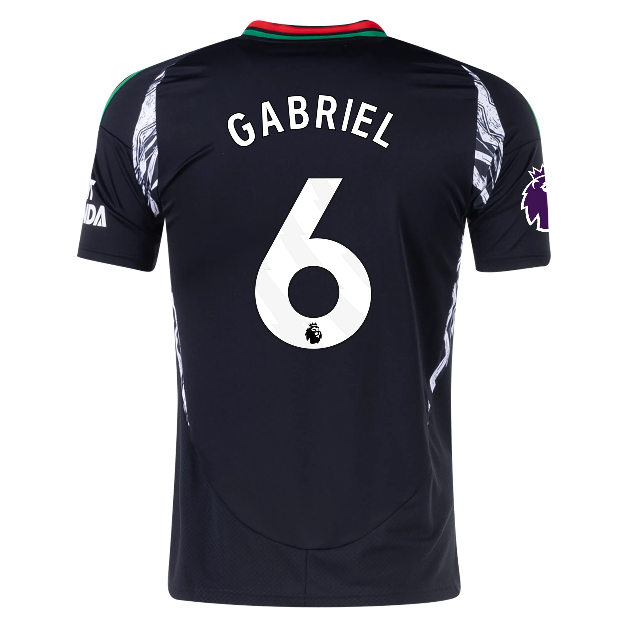 Gabriel Magalhães Arsenal 2024/25 Away Jersey