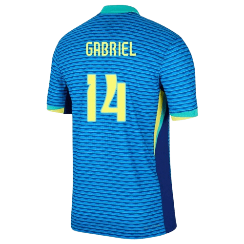 Gabriel Magalhães Brazil 2024/25 Away Jersey