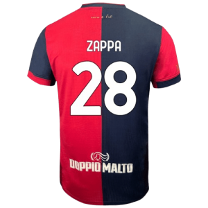 Gabriele Zappa Cagliari Calcio 2024/25 Home Jersey