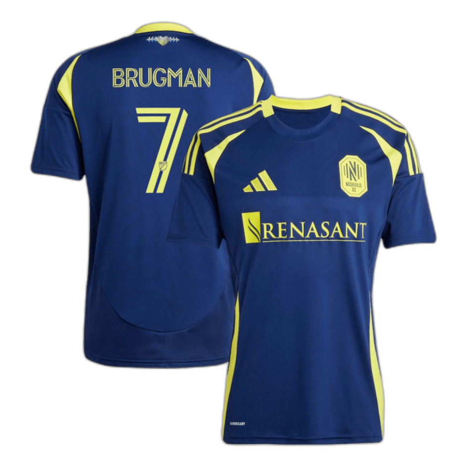 Gastón Brugman Nashville SC 2025 Away Jersey