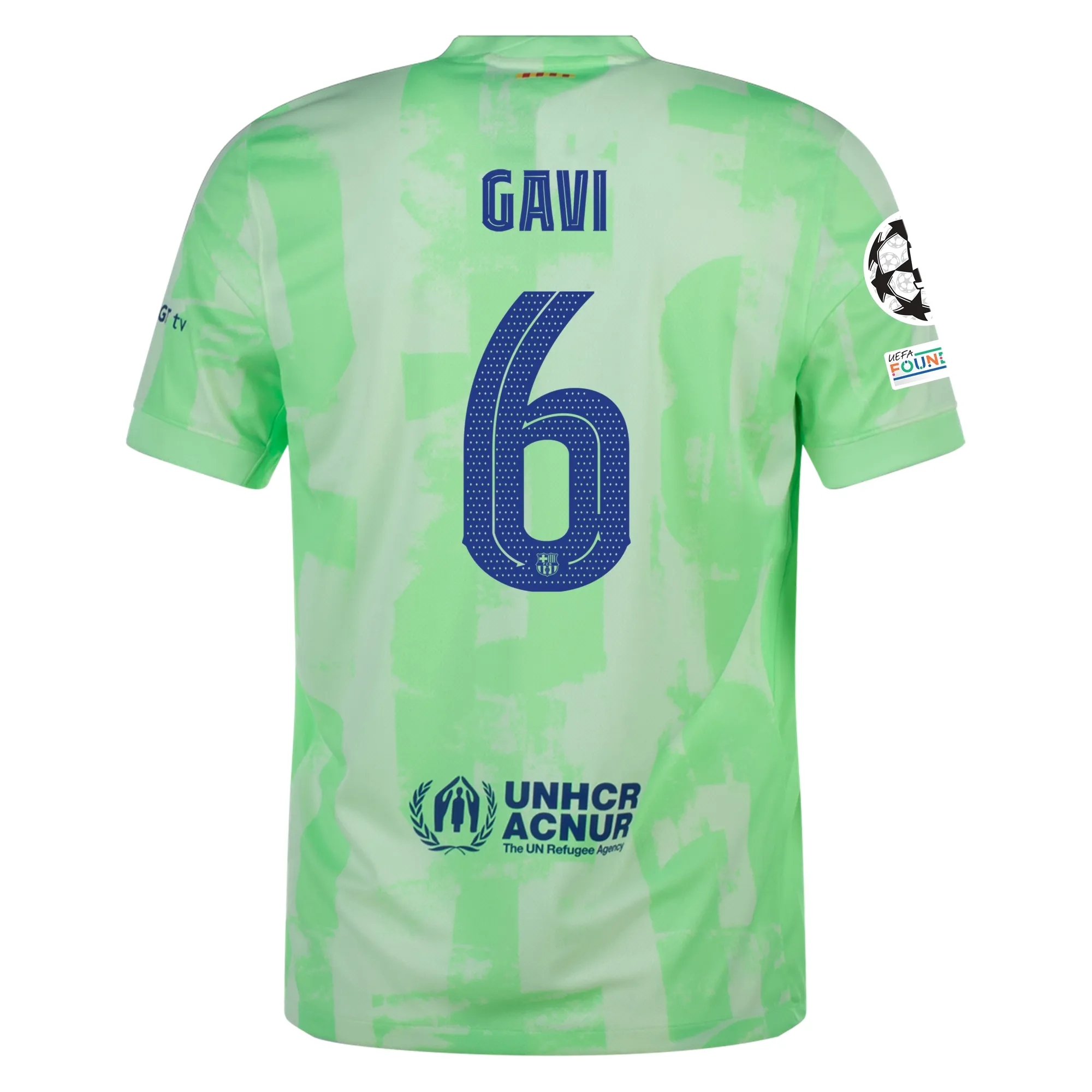 Gavi Barcelona 2024/25 UCL Third Jersey