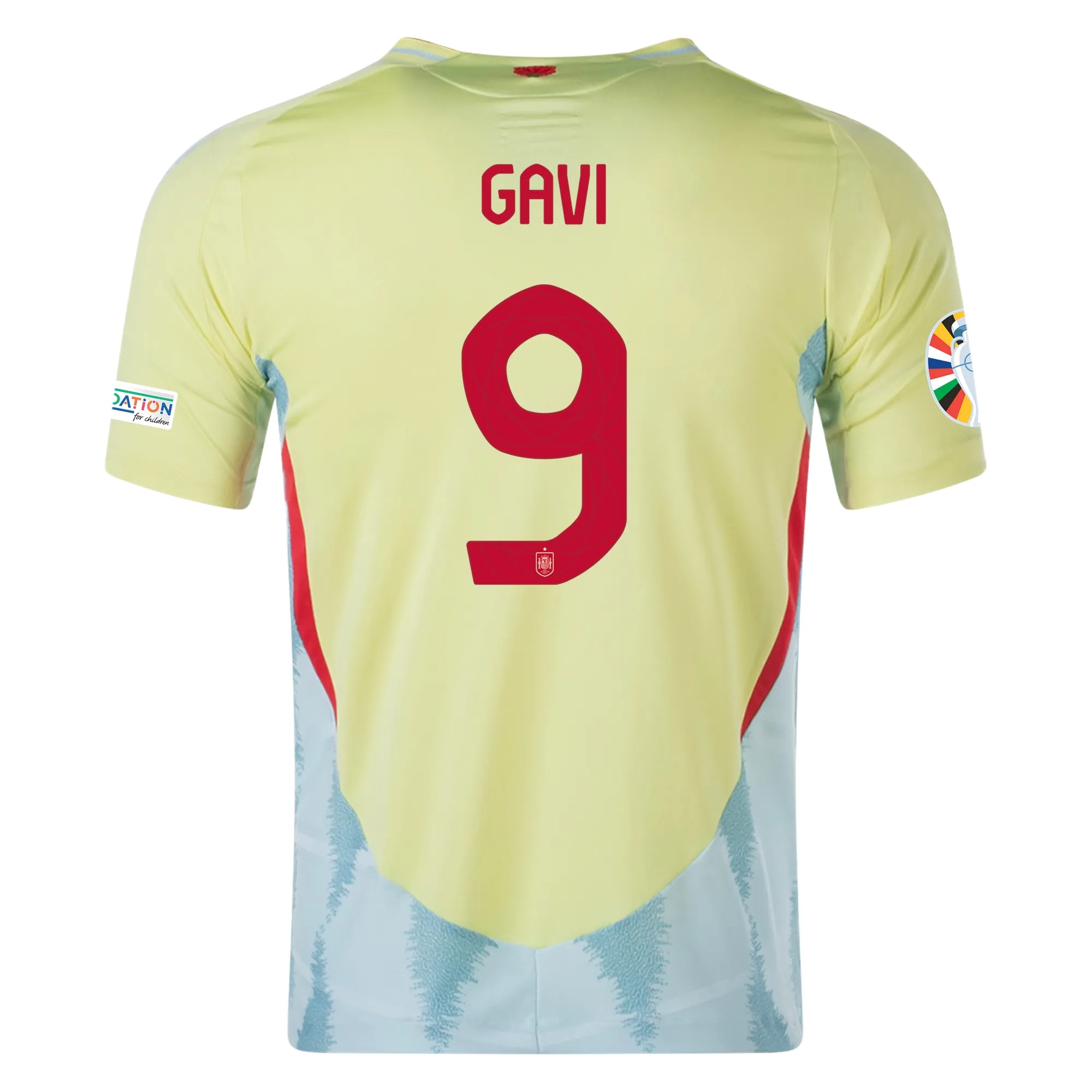 Gavi Spain 2024/25 Authentic Away Jersey