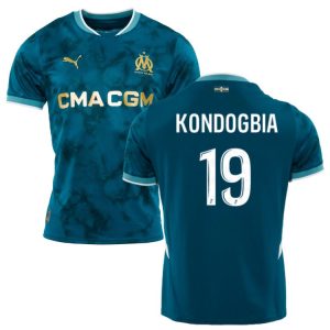 Geoffrey Kondogbia Marseille 2024/25 Away Jersey