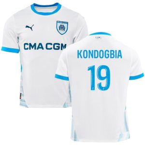 Geoffrey Kondogbia Marseille 2024/25 Home Jersey