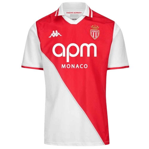George Ilenikhena AS Monaco 2024/25 Home Jersey - Image 2