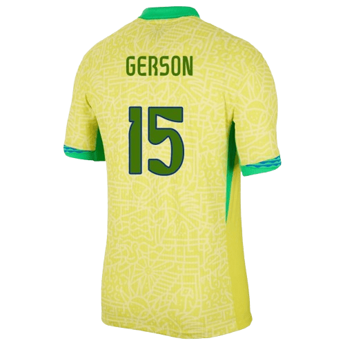 Gerson Brazil 2024/25 Home Jersey