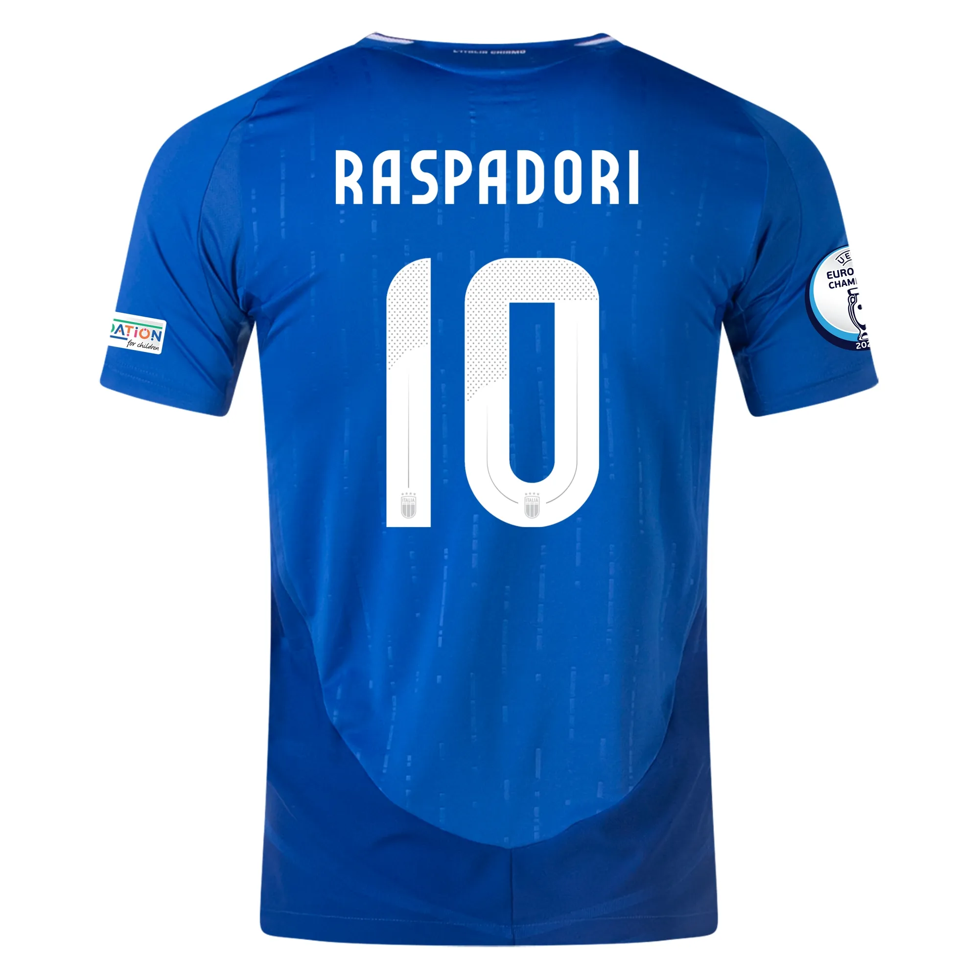 Giacomo Raspadori Italy 2024/25 Authentic Home Jersey