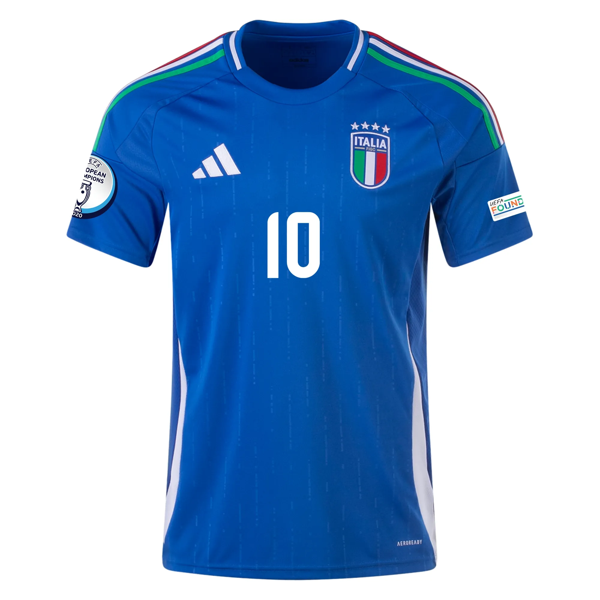 Giacomo Raspadori Italy 2024/25 Home Jersey - Image 2