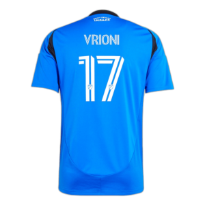 Giacomo Vrioni CF Montréal 2025 Home Jersey