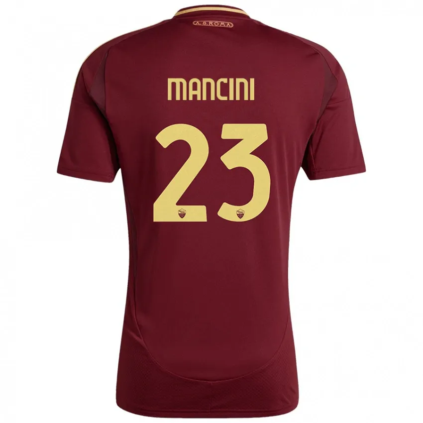 Gianluca Mancini AS Roma 2024/25 Home Jersey