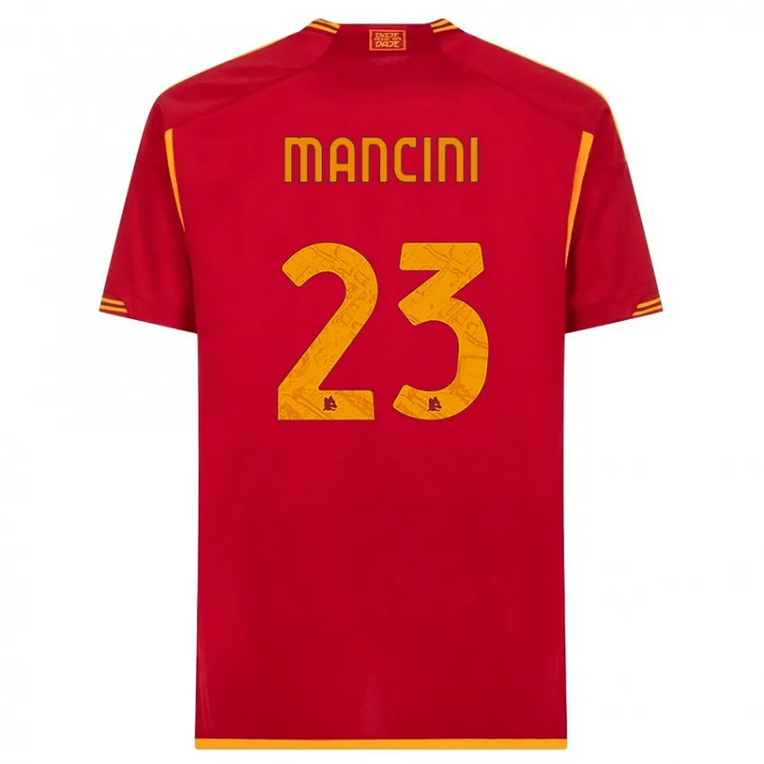 Gianluca Mancini AS Roma 23/24 Home Jersey