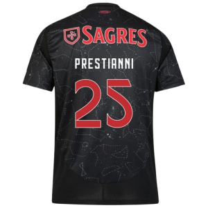 Gianluca Prestianni Benfica 2024/25 Away Jersey