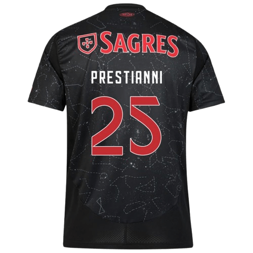 Gianluca Prestianni Benfica 2024/25 Away Jersey