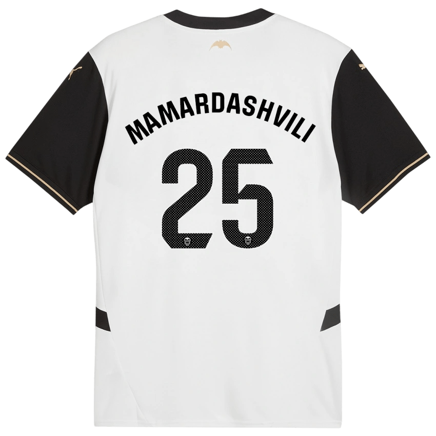 Giorgi Mamardashvili Valencia 2024/25 Home Jersey