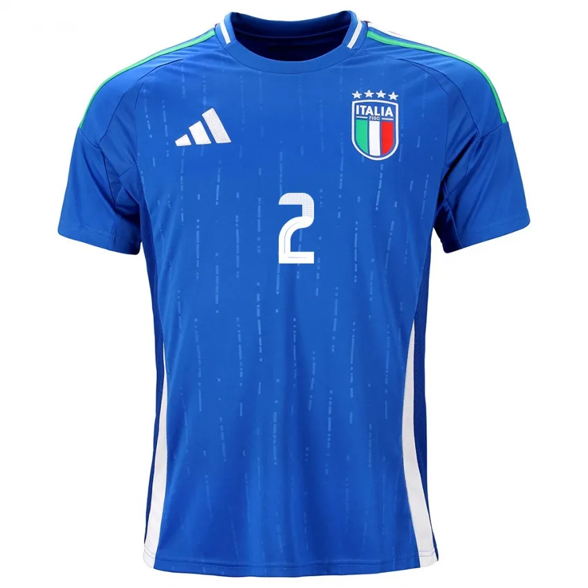 Giovanni Di Lorenzo Italy 2024/25 Home Jersey - Image 2