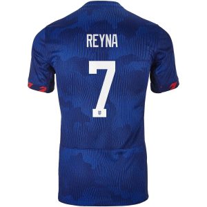 Giovanni Reyna USA 2023 Away Jersey
