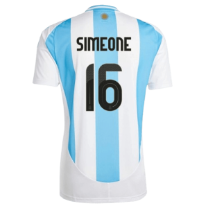 Giuliano Simeone Argentina 2024/25 Home Jersey