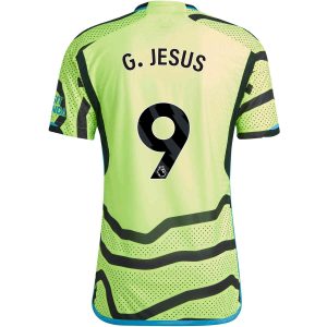 Grabriel Jesus Arsenal 23/24 Away Jersey
