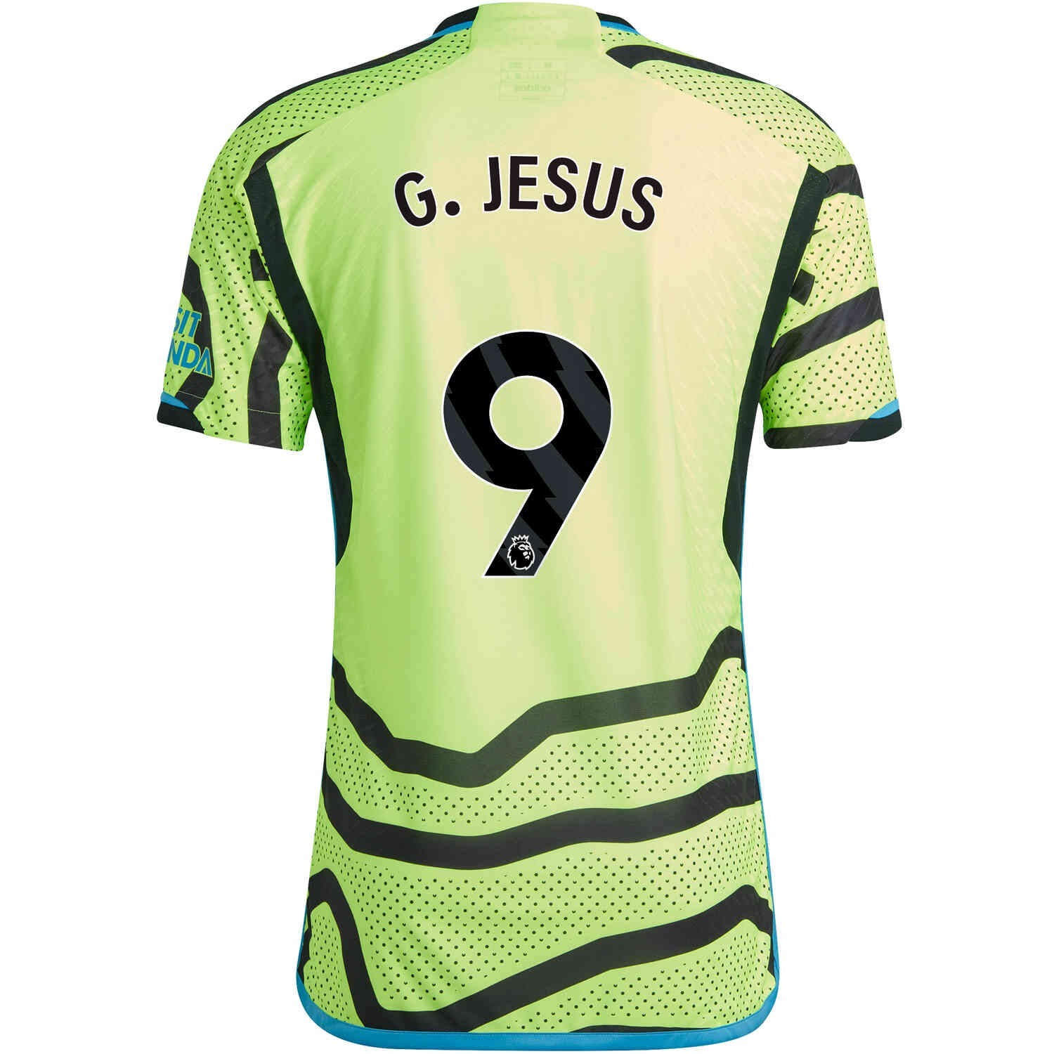 Grabriel Jesus Arsenal 23/24 Away Jersey