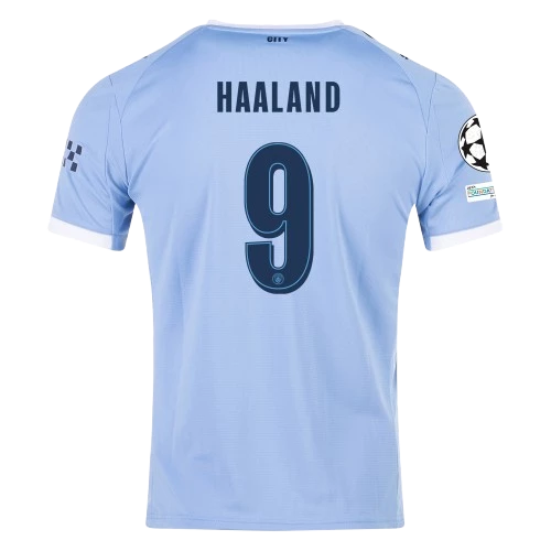 Erling Haaland Manchester City 2025/26 UCL Home Jersey